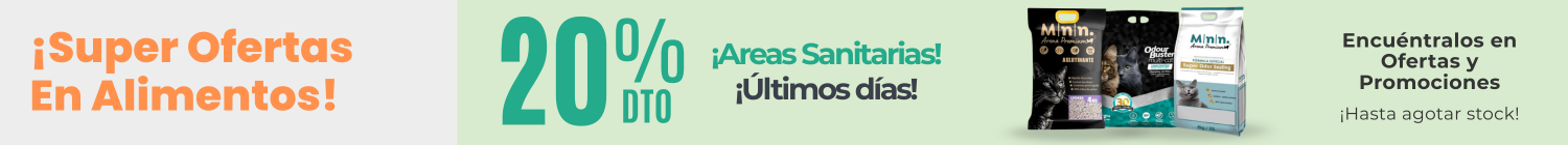 Banner de Arena sanitaria