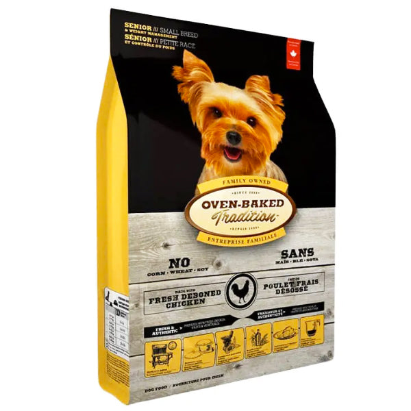 Oven baked tradition pescado para perros senior de raza pequeña x 5,67 kg