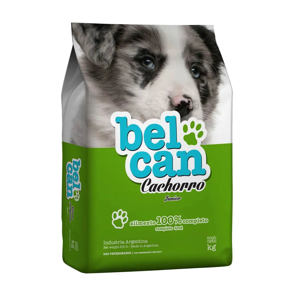 Belcan Perro Cachorro Junior 3 kg – Alimento seco