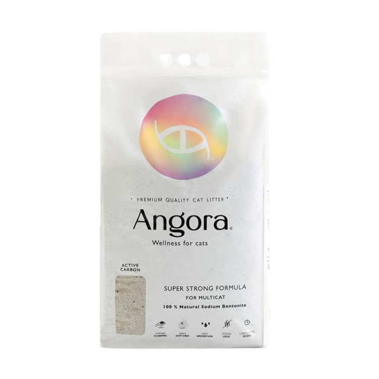 Arena Sanitaria Premium Angora para Gatos – 12 kg
