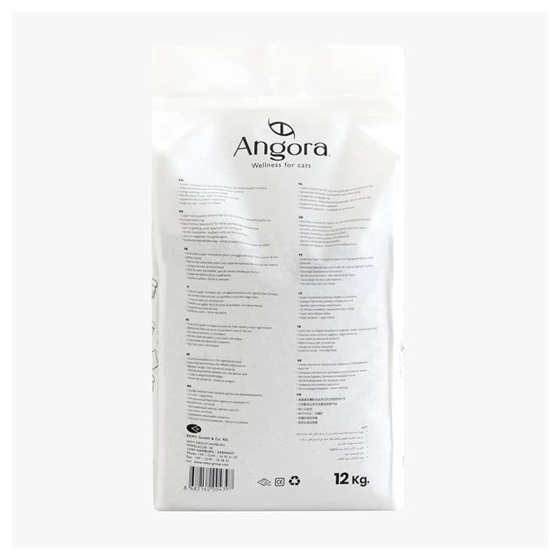 Arena Sanitaria Premium Angora para Gatos – 12 kg