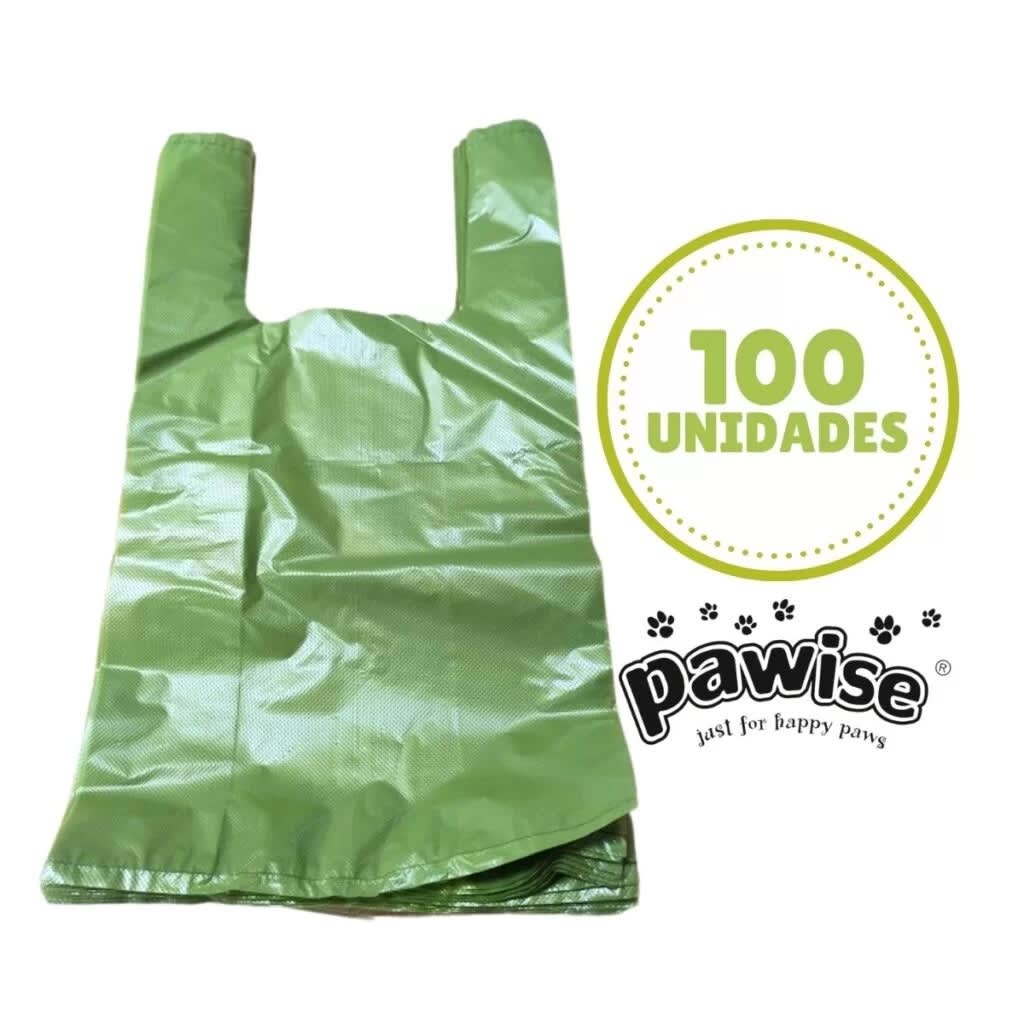 Bolsas Biodegradables Pawise para Desechos de Perros – Pack 100