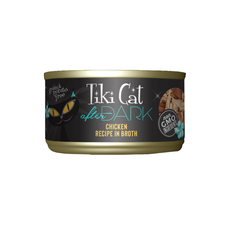 TIKI CAT AFTER DARK CHICKEN WET FOOD, 80 GR