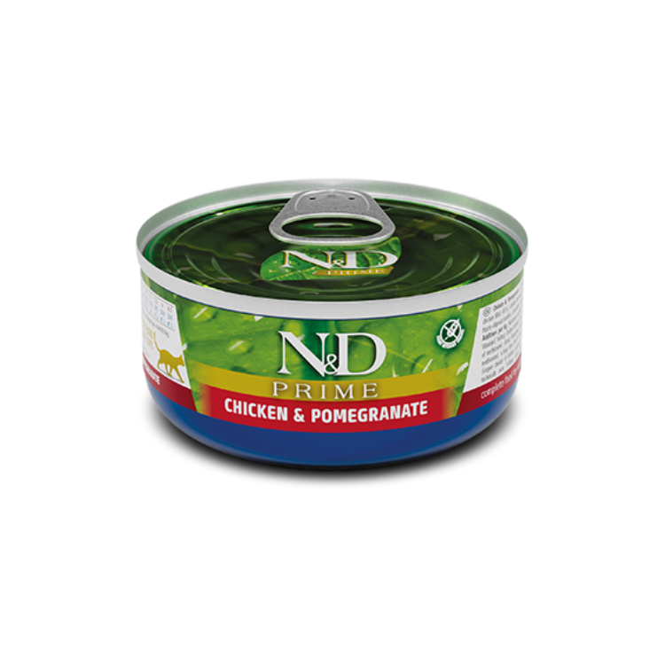 N&D CAT PRIME CHICKEN & POMEGRANATE 70GR