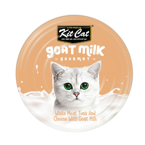 Kitcat 70g goat milk gourmet tuna & cheese
