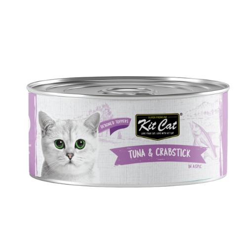 Kit Cat - Deboned Tuna & Crabstick Toppers
