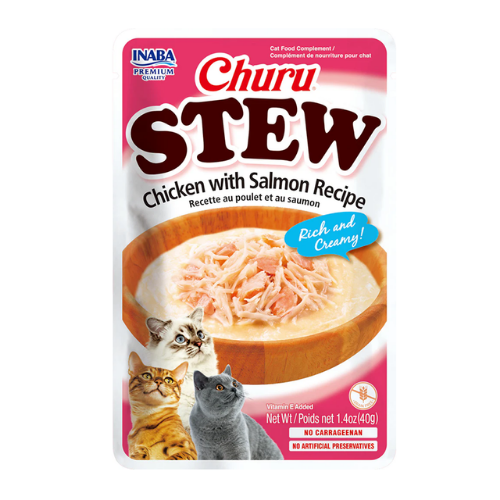 Churu stew chicken with salmon