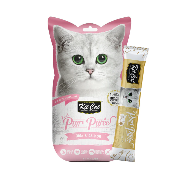 PurrPuree - Tuna and Salmón 60g (4x15g)