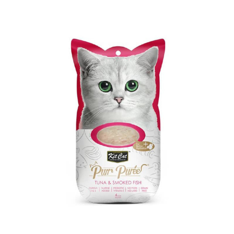 PurrPuree - Tuna and Smoked Fish 60g (4x15g)