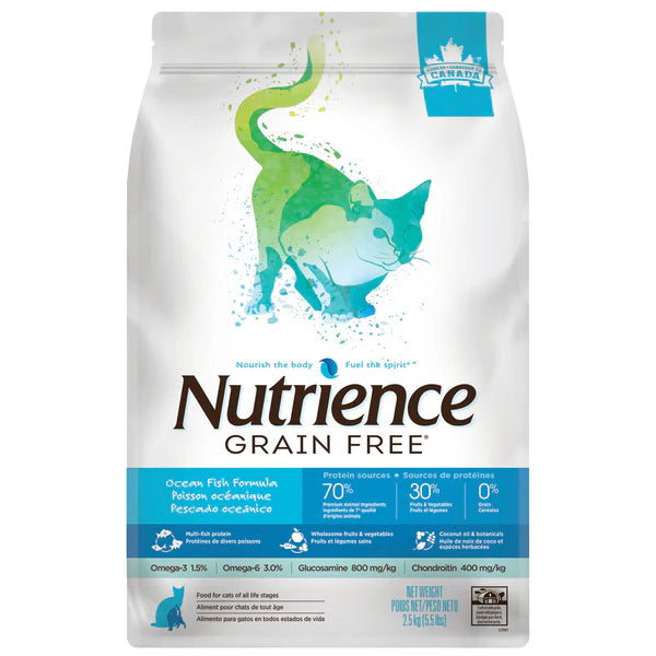Nutrience Ocean Fish Formula Grain Free Gato 2.5Kg
