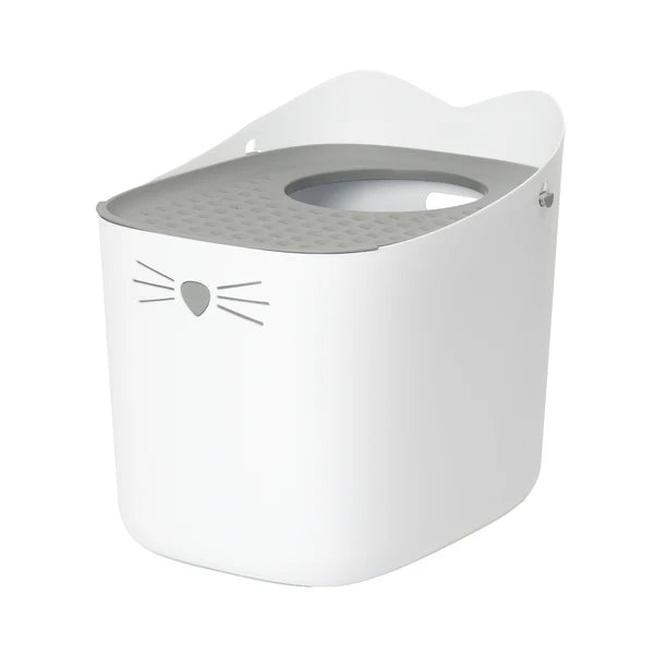 Catit Pixi Baño para Gatos con Puerta y Filtro de Carbón