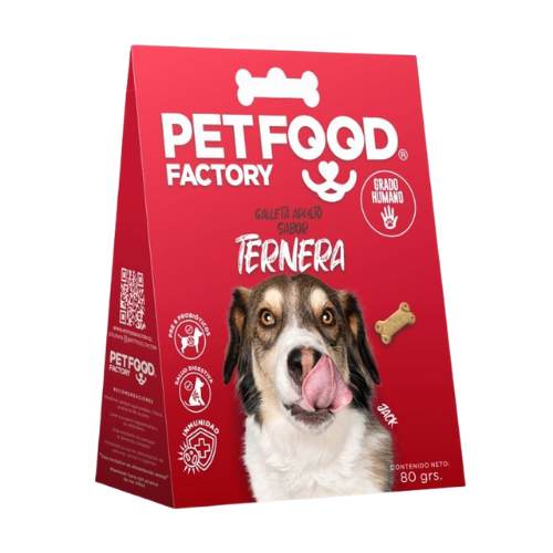 Galleta Horneada Ternera Perros Adulto 80gr