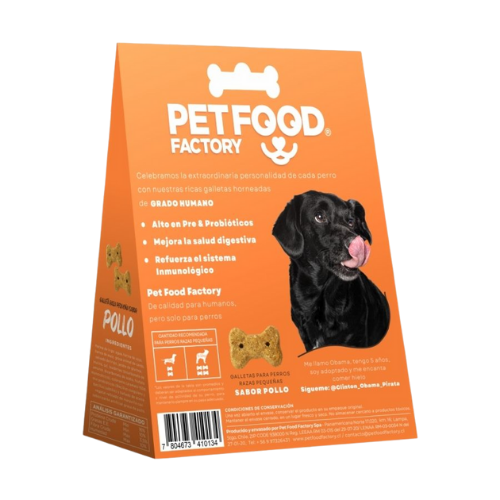 Galleta huesito raza pequeña pollo 80gr