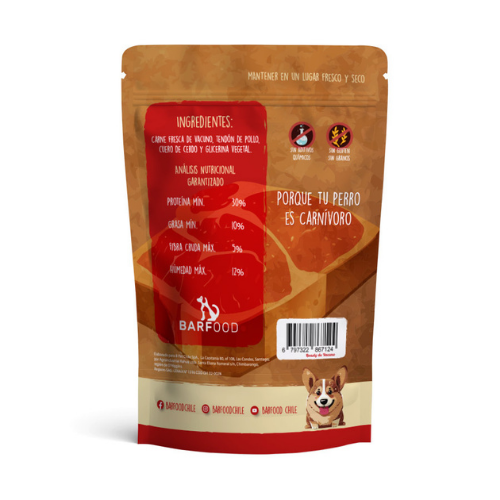 Roasty vacuno 80 gr unidad