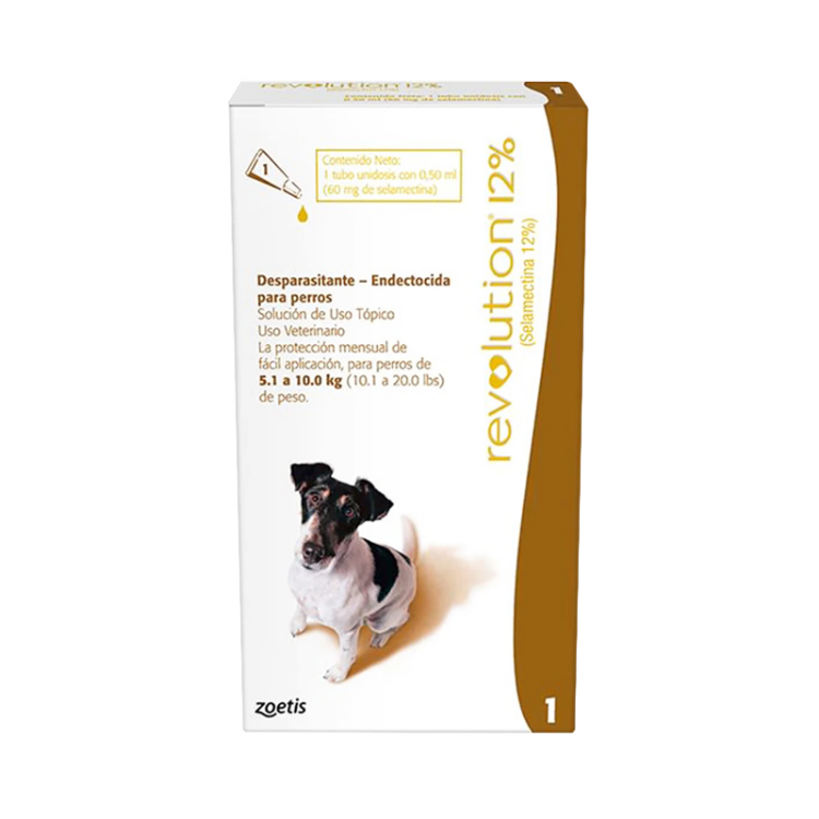 Revolution Perro 12% 5 - 10kg (0.5ml)