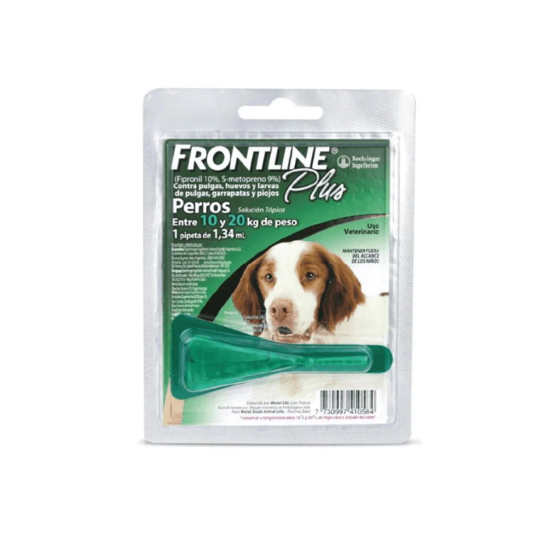 Frontline Plus Perros 10 - 20kg (1.34ml)