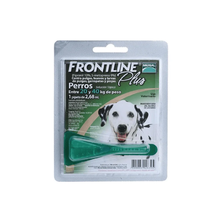 Frontline Plus Perros 20 - 40kg (2.68ml)