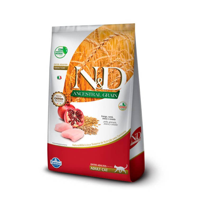 N&D Ancestral Gato Castrado Adulto pollo 7,5Kg