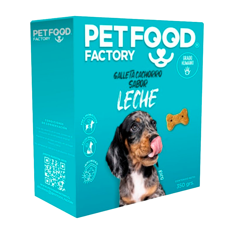 Galleta huesito cachorro leche 350 gr perro
