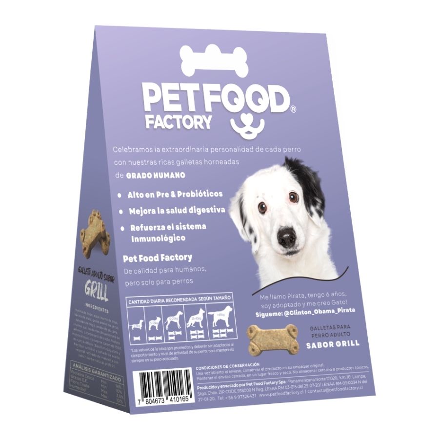 Galleta hueso adulto grill 80gr