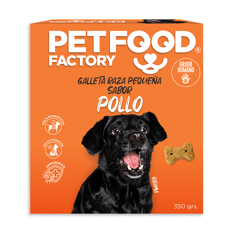 Galleta huesito raza pequeña pollo 350 gr perro