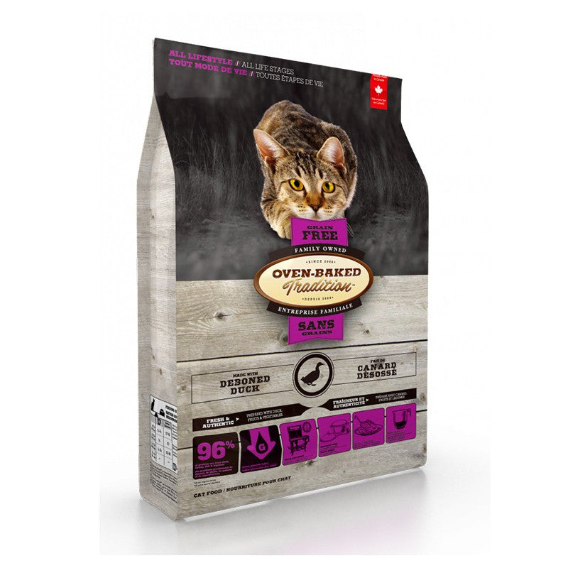 Oven baked grain free cat - duck (4,54 kg)