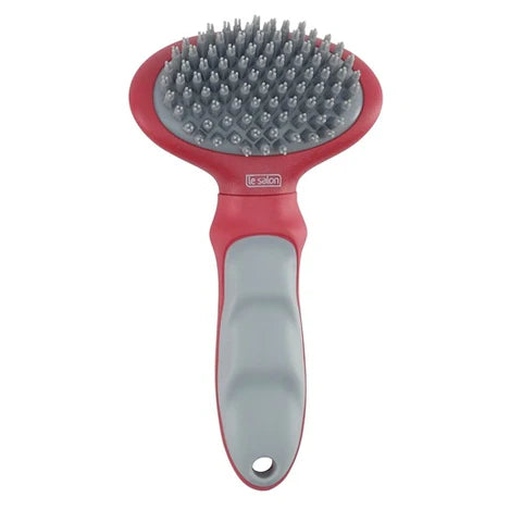 Cepillo de Goma Le Salon Essentials – Talla L (Pelaje Corto y Masaje)