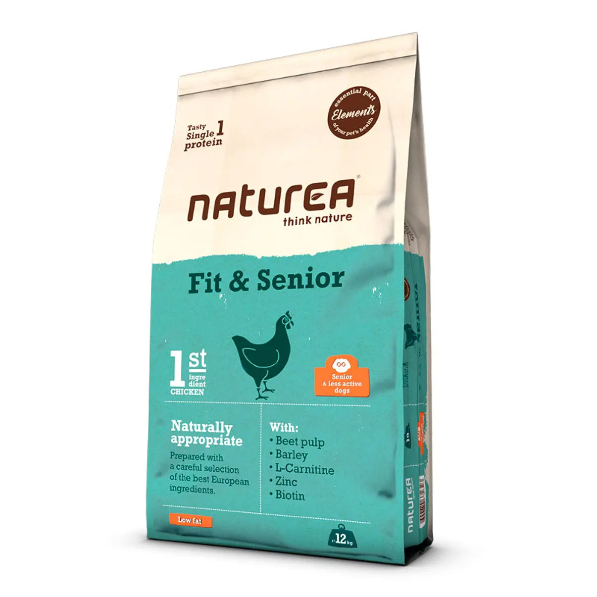 Naturea elements fit senior chicken (12 kg)