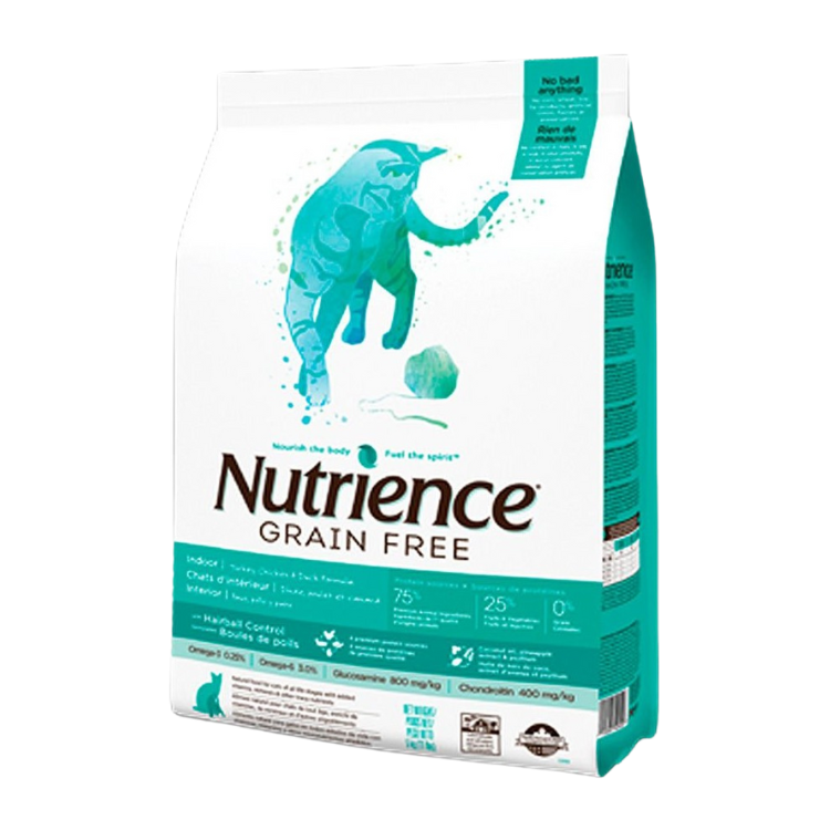 Nutrience Grain Free Gato Indoor 5 KG