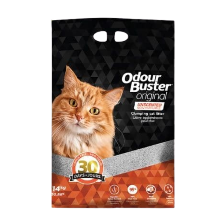 Odour Buster Original 14kg Arena Sanitaria para Gatos
