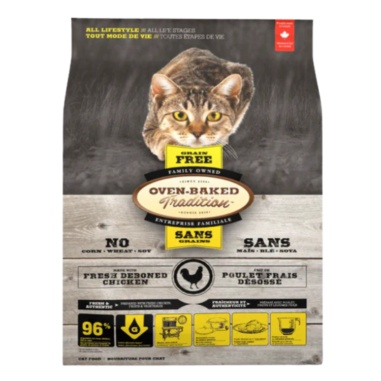Oven baked free cat - chicken (2,27 kg)
