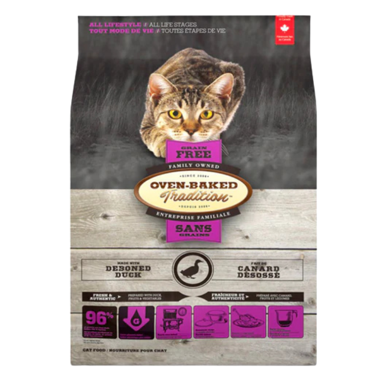 Oven baked grain free cat - duck (2,27 kg)