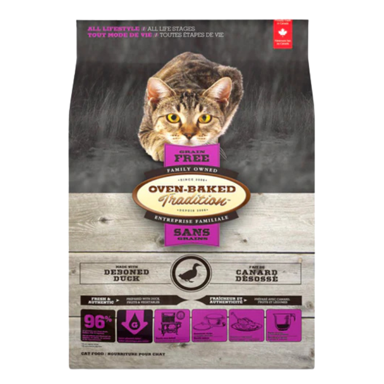 Oven baked grain free cat - duck (4,54 kg)