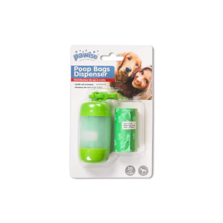 Dispensador Pawise para Bolsas Sanitarias de Perros (Color surtido)