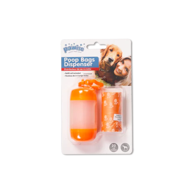 Dispensador Pawise para Bolsas Sanitarias de Perros (Color surtido)