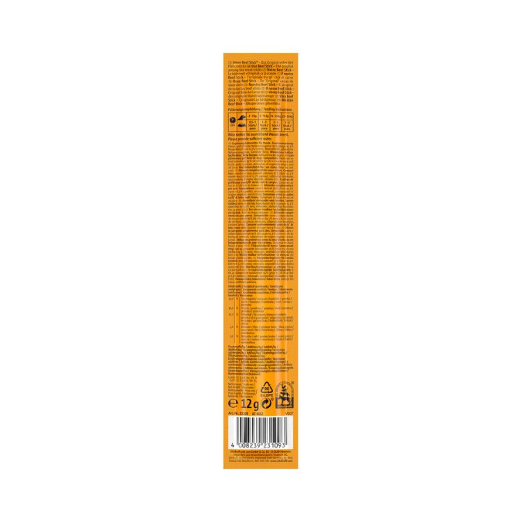Snack Vitakraft Beef Stick de Cordero – Premio Blando para Perros