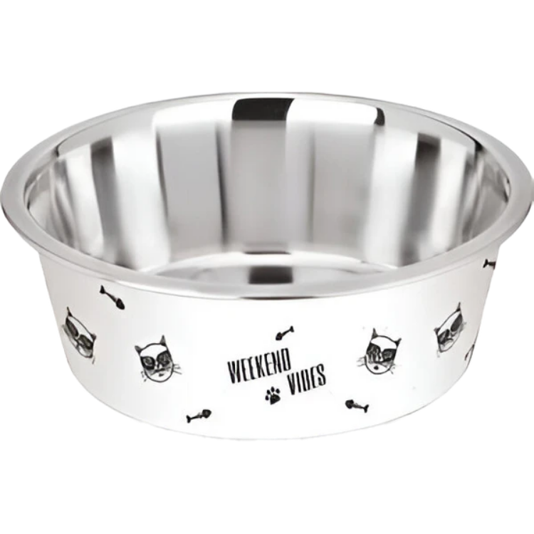 Plato Gato Kumar Blanco 300 ml