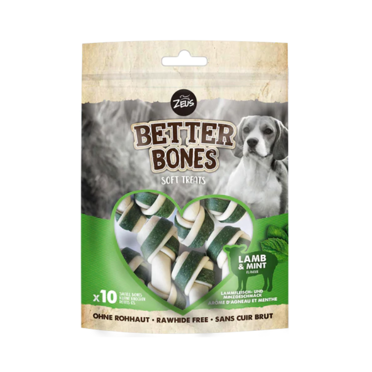 Zeus Better Bones Huesitos Cordero y Menta – Premio Saludable
