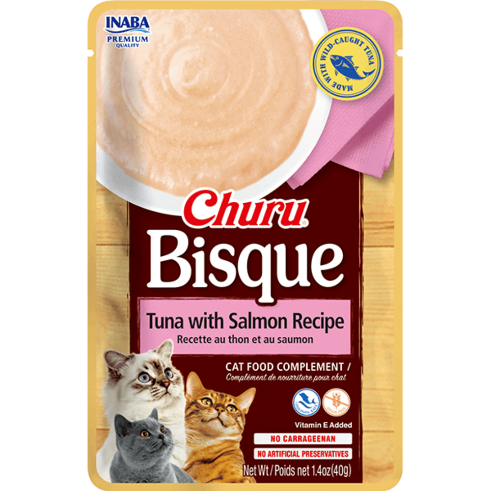 Churu bisque tuna with salmon