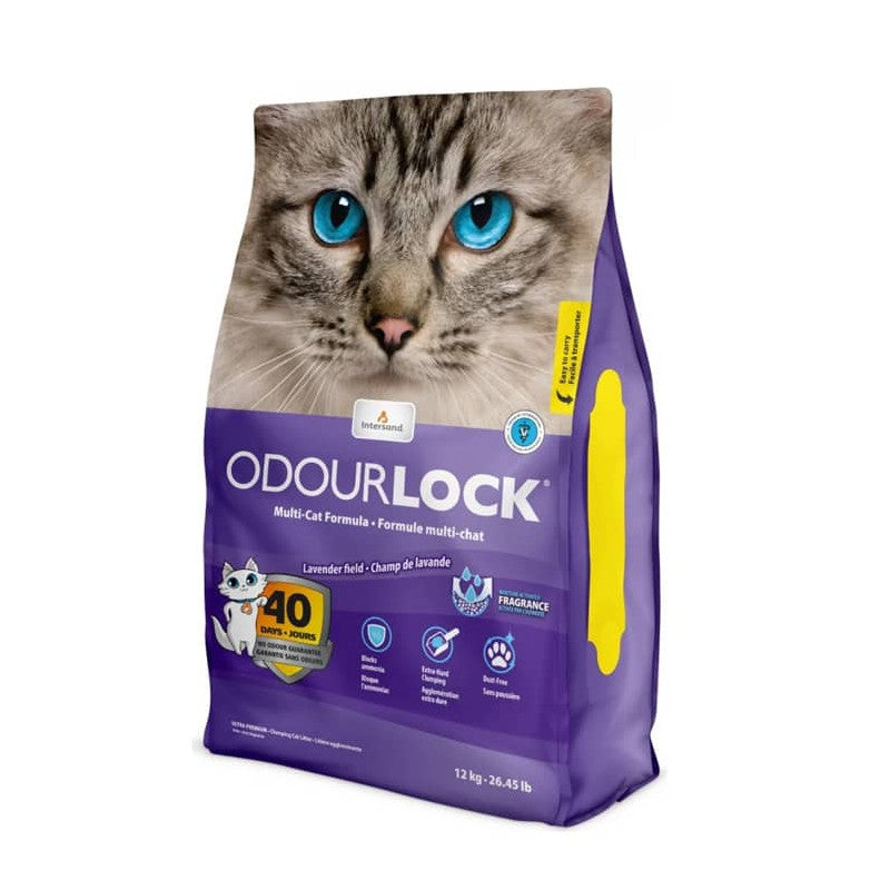 ODOURLOCK MULTICAT LAVANDA 12KG